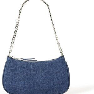 Women's Melanie Small Shoulder Bag, Denim, One Size